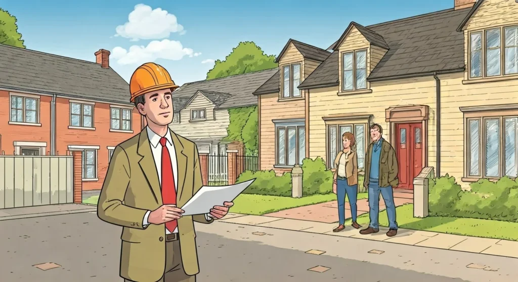 Surveyor resolving complex Party Wall Issues Swindon effectively